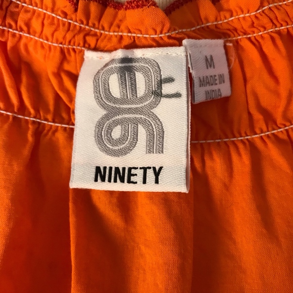 Embroidered Off the Shoulder Top SZ Med - Picture 5 of 8